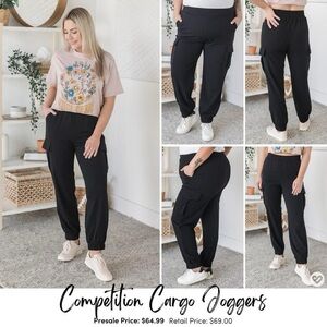 NWT Silver Icing Competition Cargo Joggers